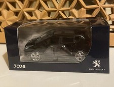 NOREV Diecast Peugeot 3008 1 I Black 1/64 3 Inches New In Box