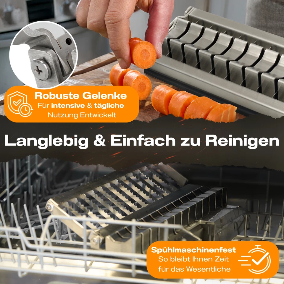 Curry Master Currywurstschneider | Wurstschneider Bratwurstschneider Manuell - Bild 3 von 4