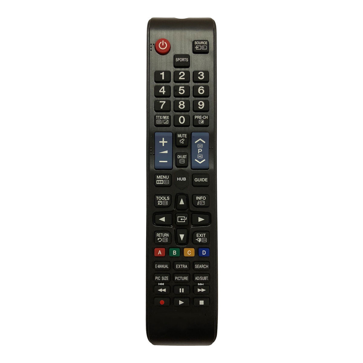 Thumbnail - Ersatz Tv Fernbedienung Für Samsung Ue32f6200ak Fernseher