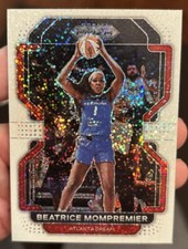 2022 Panini Prizm WNBA White Sparkle Prizm Beatrice Mompremier #21 Rookie RC