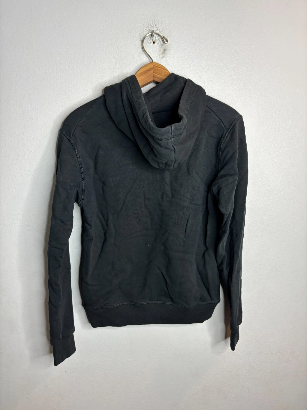 Felpa nera con cappuccio e zip DSQUARED2 ragazzo taglia 14Y 3742