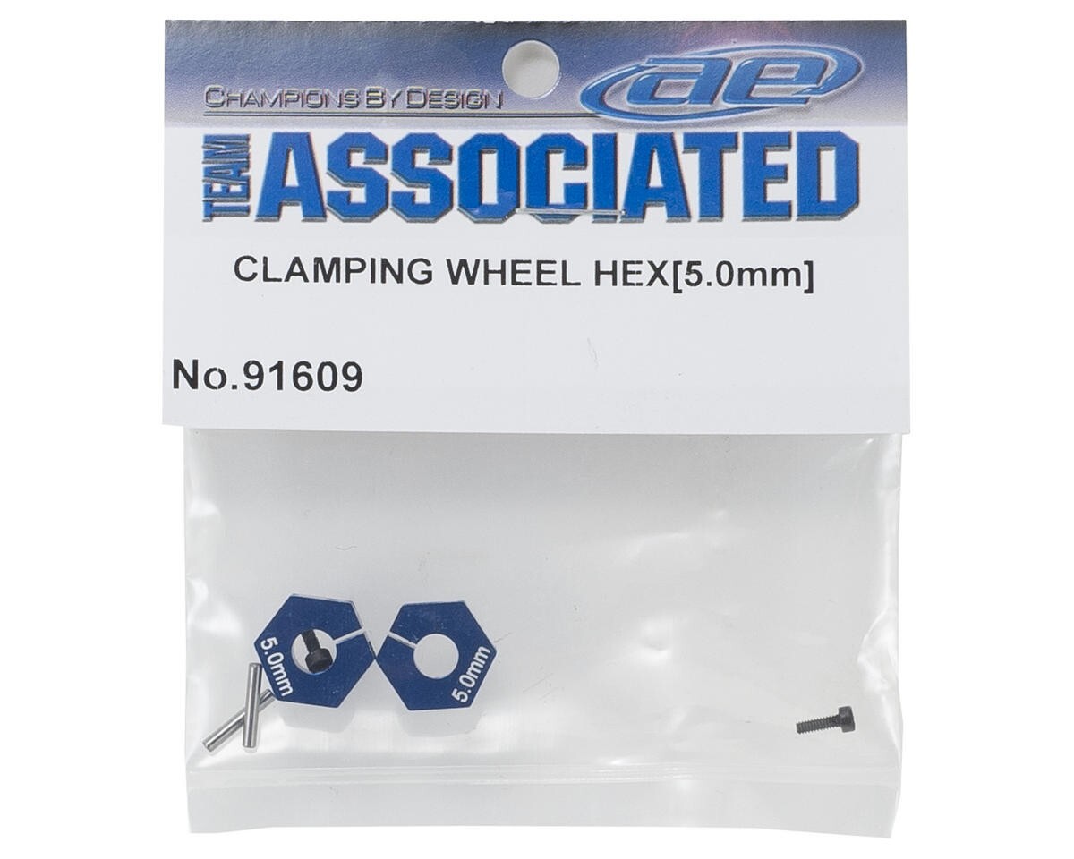 Team Associated 5.0mm Factory Team Aluminum Clamping Wheel Hex (2