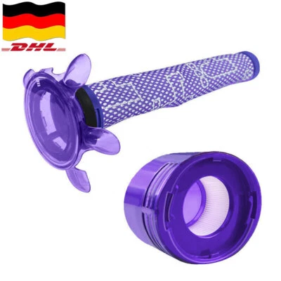 ANEWISE_STORE 1+1 Filter set Für Dyson V8 Focus, Animal, Mattress, SV25, SV37 Staubsauger