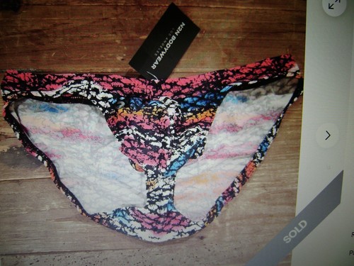 EIN HEISSER NEUER SELTENER N2N Z15 MAVRICK NEON SPLASH SCHLANGENLEDER BIKINI MIT INTEGRIERTEM C-RING - Bild 2 von 4