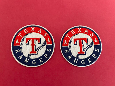 Texas Rangers 34 Patch MLB Team Texas Rangers Iron/Sew On Badge Patch Set Of 2 Brand New | eBay