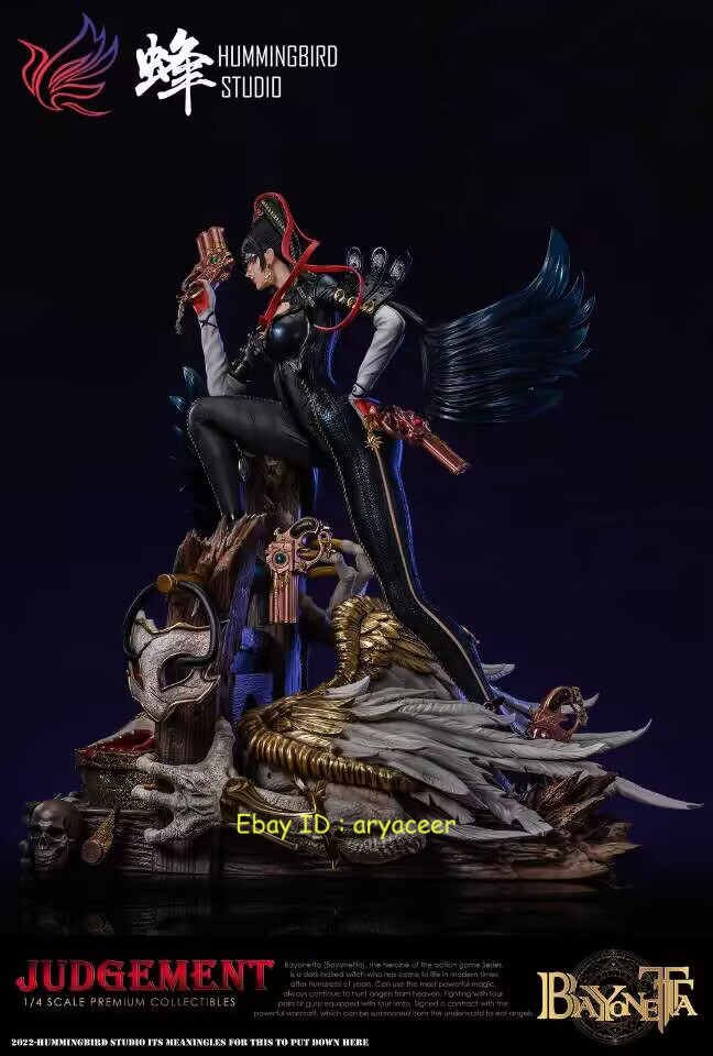 Bayonettaシリーズ4作品セット Hummingbird Studio Judgement 1/4 Bayonetta Limited Figure