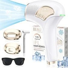 IPL Haarentfernung Laser Schmerzloser Haarentferner Removely K&ouml;rper 3 Modi DHL