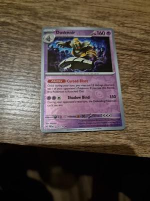 037/131 Dusknoir | Reverse Holo Karte | Prismatic Evolutions Pokemon TCG