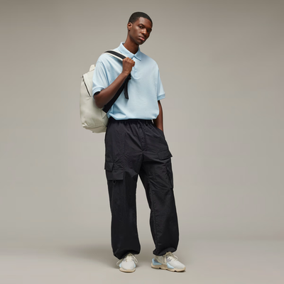 Adidas Y-3 Crinkle Nylon Cargo Pants SMALL RETAIL $450 | eBay