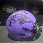 Terrell Suggs Baltimore Ravens Autographed Full Size Authentic Football Helmet