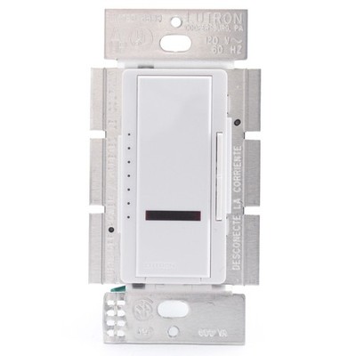 Lutron Maestro White Electronic Low-Voltage Dimmer Switch 600W 120V MAELV-600-WH