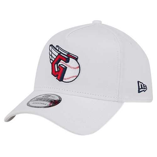 New Era Herrenmütze weiß Cleveland Guardians TC A-Rahmen 9FORTY verstellbar