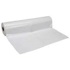 Polar Plastics W204 Construction Film, 20X100, 4 Mil, White