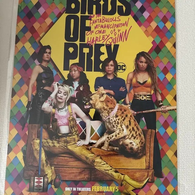 Birds of Prey Movie Poster Collectible NEW