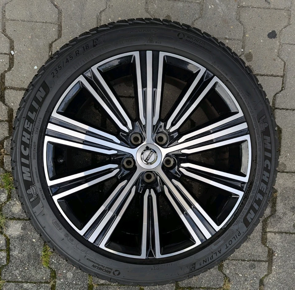 Winterräder 18 Zoll Volvo V60 S60 Original Felgen 31471312 Winterreifen DOT20 - Bild 4 von 4