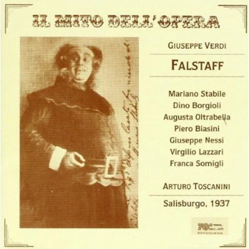 Verdi Falstaff Arturo Toscanini Live 1937 Salzburg Festival 2 CD