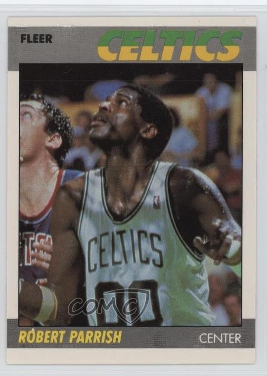 1987-88 Fleer Robert Parish #81 HOF 12db