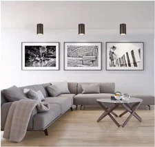 Z-Lite Harley 5 in. 1-Light Bronze Flush Mount