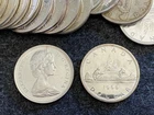 Canada Dollar Voyageur 80% Fine Lot of 22 13.2oz Silver
