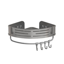 Premium Duschregal / Duschablage ohne Bohren – Eckregal Badregal Regal Aluminium