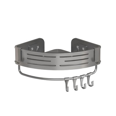 Premium Duschregal / Duschablage ohne Bohren   Eckregal Badregal Regal Aluminium