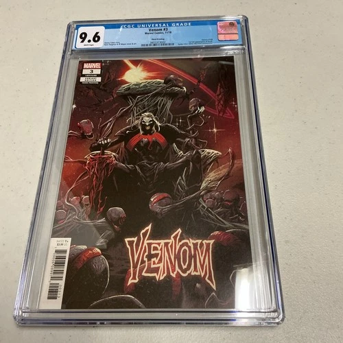 VENOM #3 (2018) - CGC GRADE 9.6 - MARVEL 3RD PRINT RYAN STEGMAN VARIANT
