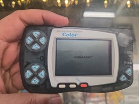 WonderSwan Color console crystal black color Japan system US Seller Excellent