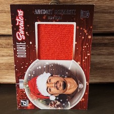2021 Panini Donruss Rookie Sweaters Anthony Schwartz RS-ASC Browns NFL Card