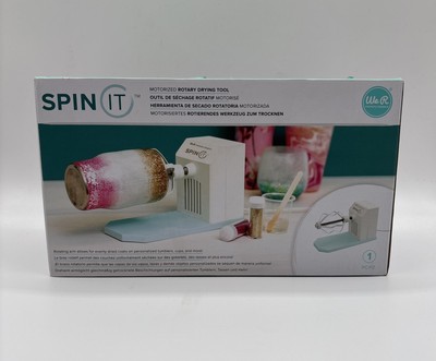 Spin-It Motorized Rotary Drying Tool We R Memory Keepers 660499 Open Box TESTED