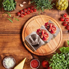  Espositore Rotolo per torta per pizza Porta taco in acciaio inossidabile Porta