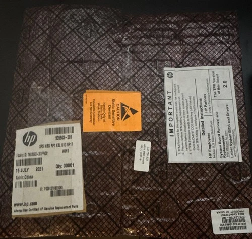 HP 935503-301 SPS MB RP1 KBL U I3 RP17