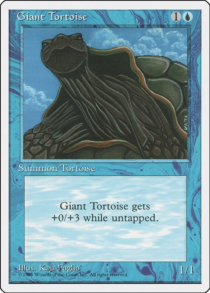 NM Giant Tortoise - 76 - Fourth Edition