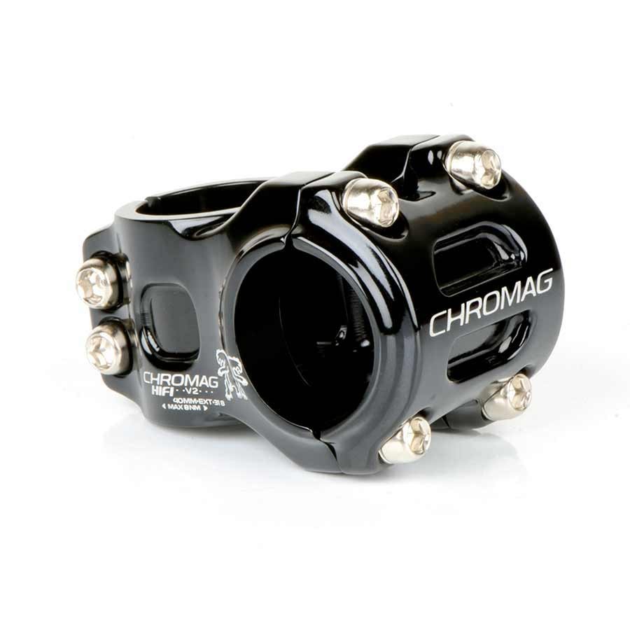 Зажим для штока Chromag Hifi V2 318 мм Длина 31 мм Угол поворота 1-18 0 Черный 17690₽