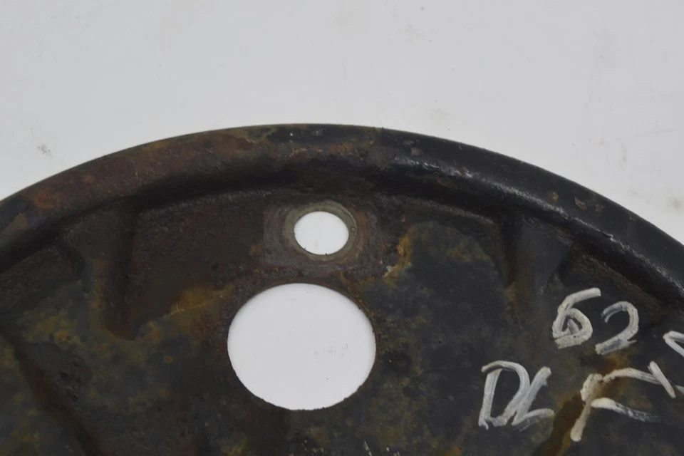 Chevrolet GMC Suburban 1960 1962 placa de respaldo de freno delantero izquierdo 60 61 62 Foto 4 de 4