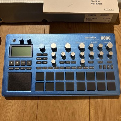 KORG ELECTRIBE2 BL Electribe Music Production Station Blue Fully Working #0001