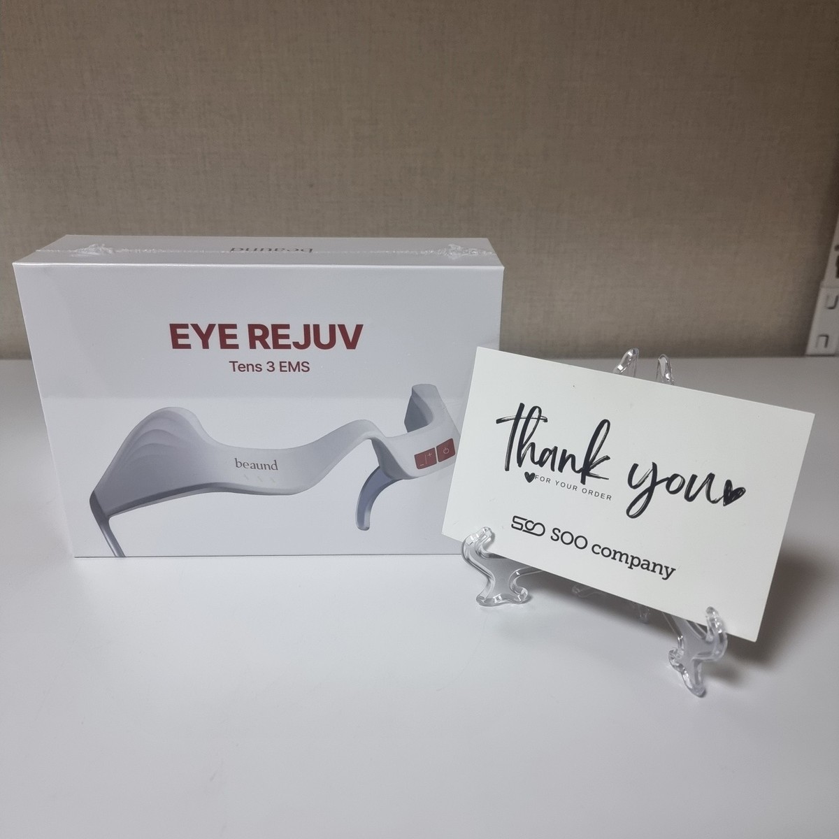 beaund EYE REJUV アイリジューヴ 目元ケア EMS BEAUND Eye Rejuv Eye Care Device Wrinkle Puffiness Dark Circle