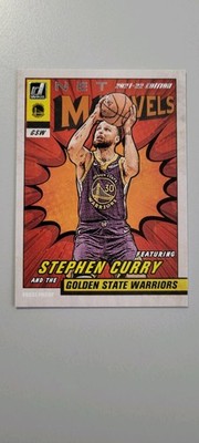 2021-22 DONRUSS STEPHEN CURRY NET MARVELS #7 PRESS PROOF GOLDEN STATE WARRIORS