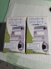 Xyron Permanent Adhesive Refill for X150 Sticker Maker, 1.5" x 20'  (2)