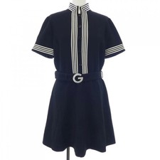 Gucci Dress Black 40 Belted Used