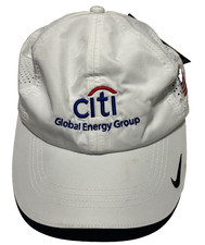 CITI GLOBAL ENERGY GROUP Adult White Adjustable USA Cap Hat Nike NEW TAG
