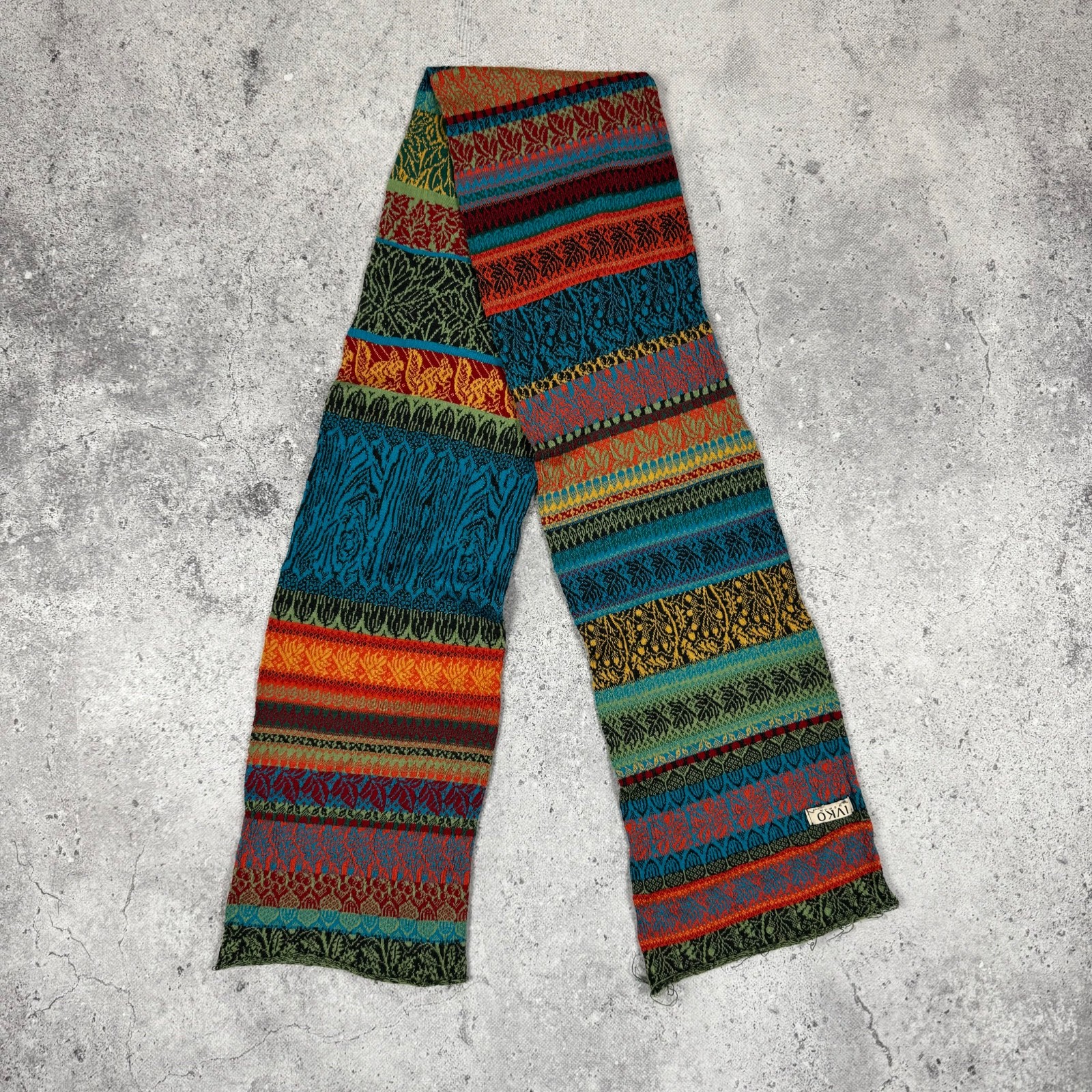 IVKO Wool Knitted Float / Floral Pattern Womens P… - image 3