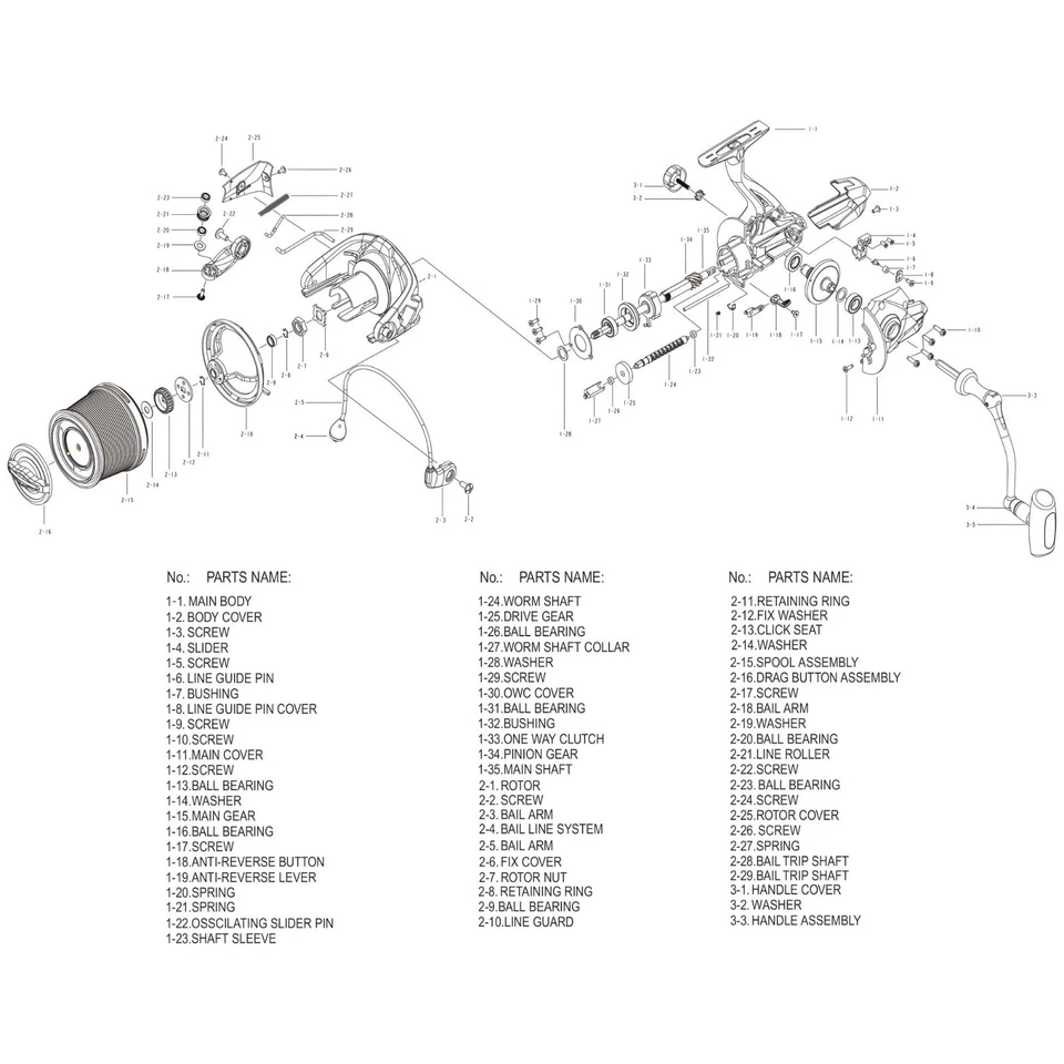Maver Caster 10000 – Mulinello Surfcasting 45 mm Cross System, frizione 18 kg, 7 - Immagine 2 di 3