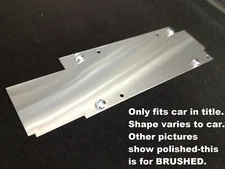 Impala LT1 1994-1996 BRUSHED Stainless INTAKE MANIFOLD COVER chrome engine dress