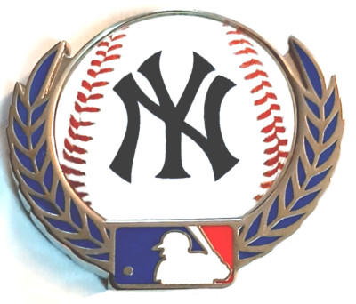 Yankee Pins NYY Pin VERY NICE New York Yankees Pin Laurel Baseball MLB ...