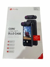 Juego de lentes Olloclip Core Plus estuche Ollo usado para iPhone7/7 Plus