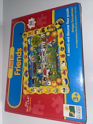 The Learning Journey 50 Piece Floor Puzzle - Encuentralo! Find It!  Sealed 