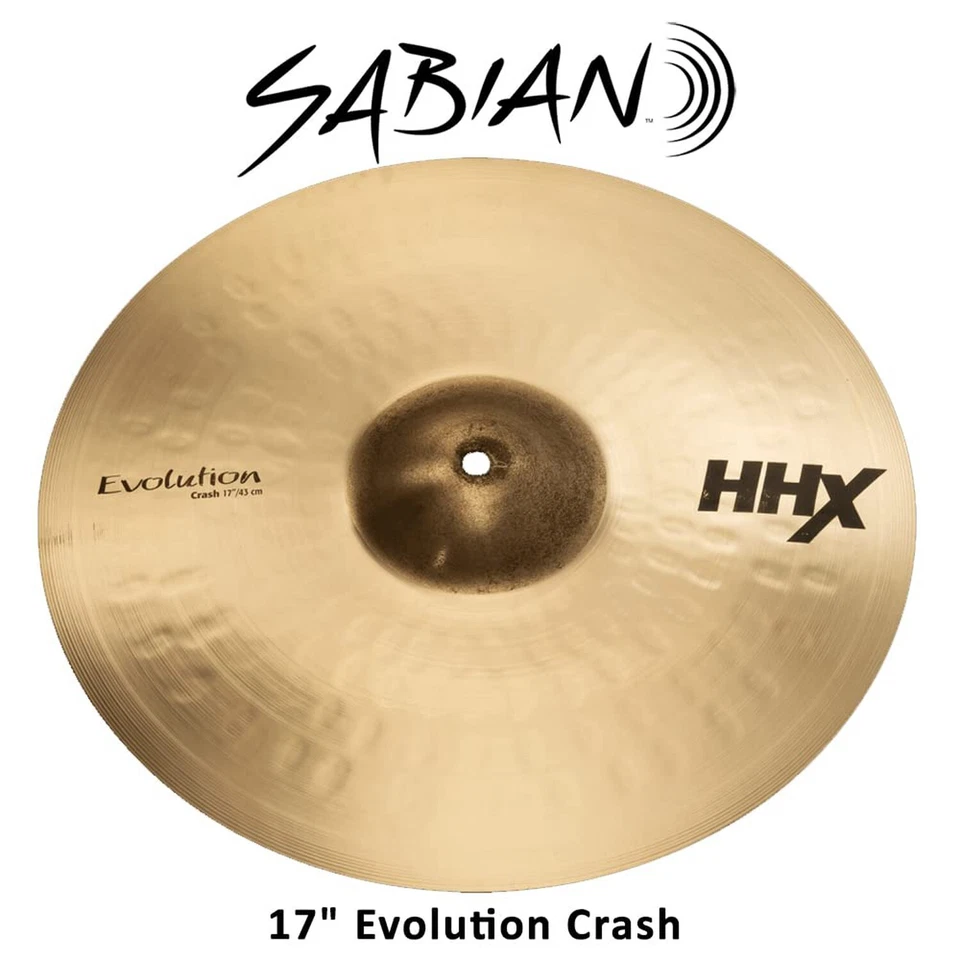 SABIAN 17" HHX Evolution Crash, acabado brillante Foto 2 de 4