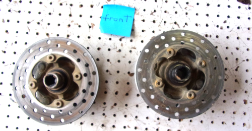 09 Honda TRX500 FP ES Foreman Rear hubs - Bild 1 von 2