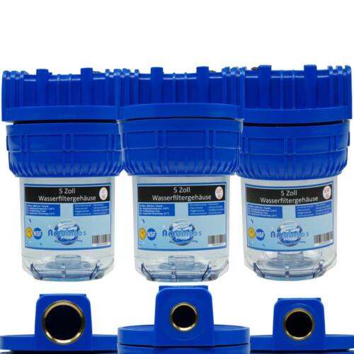 5"" PREFILTER WATER FILTER 1"" 3/4"" 1/2"" PUMP FILTER 6000L/h DOMESTIC WATER PLANT - Picture 1 of 27