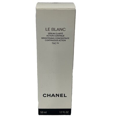 CHANEL LE BLANC SÉRUM Brightening Concentrate 1.7 FL OZ / Retail $215